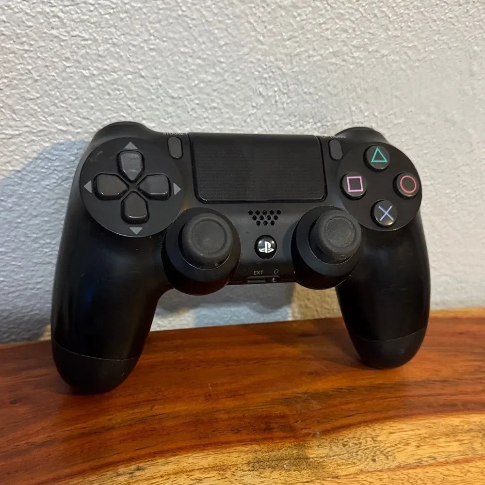 Sony PS4 DualShock 4 Wireless Controller Black Gaming Accessory OEM Authentic